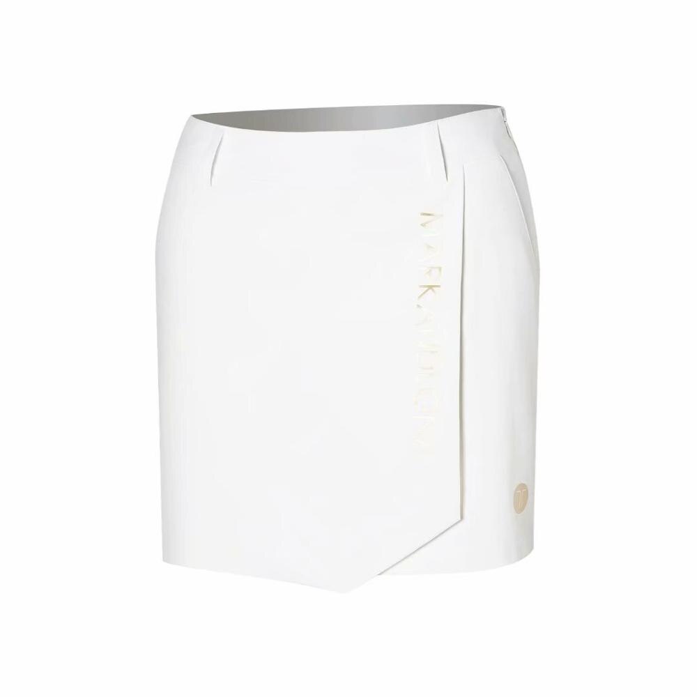 Golf vrouwen Sportkleding Korte Rok S-XXL: white / XL