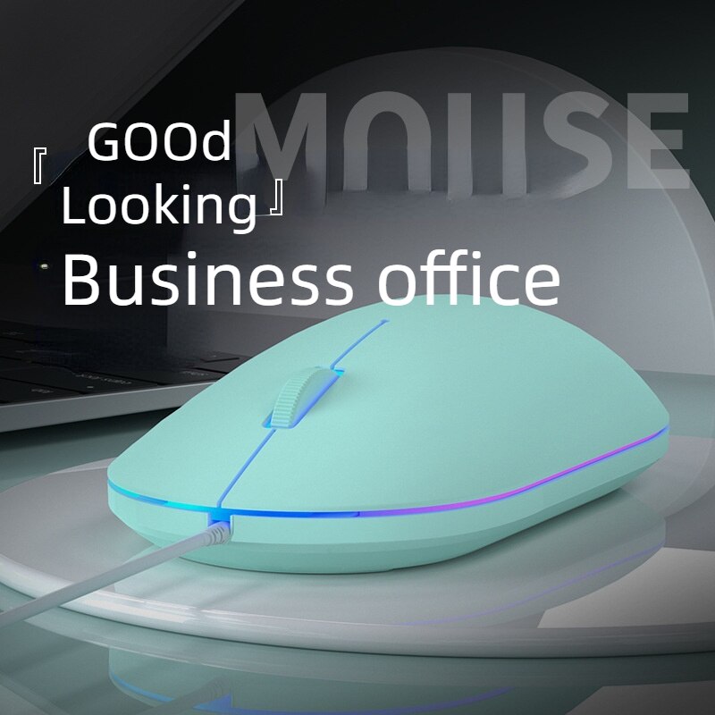 P2 Wired Cute Mini Mouse Ergonomic Mause USB 1600 DPI Optical Computer For PC Laptop