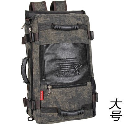 Bolsas de viaje de de para hombre, mochilas de para hombre, mochila de viaje multiusos, bolso de hombro multifunción: Big  A