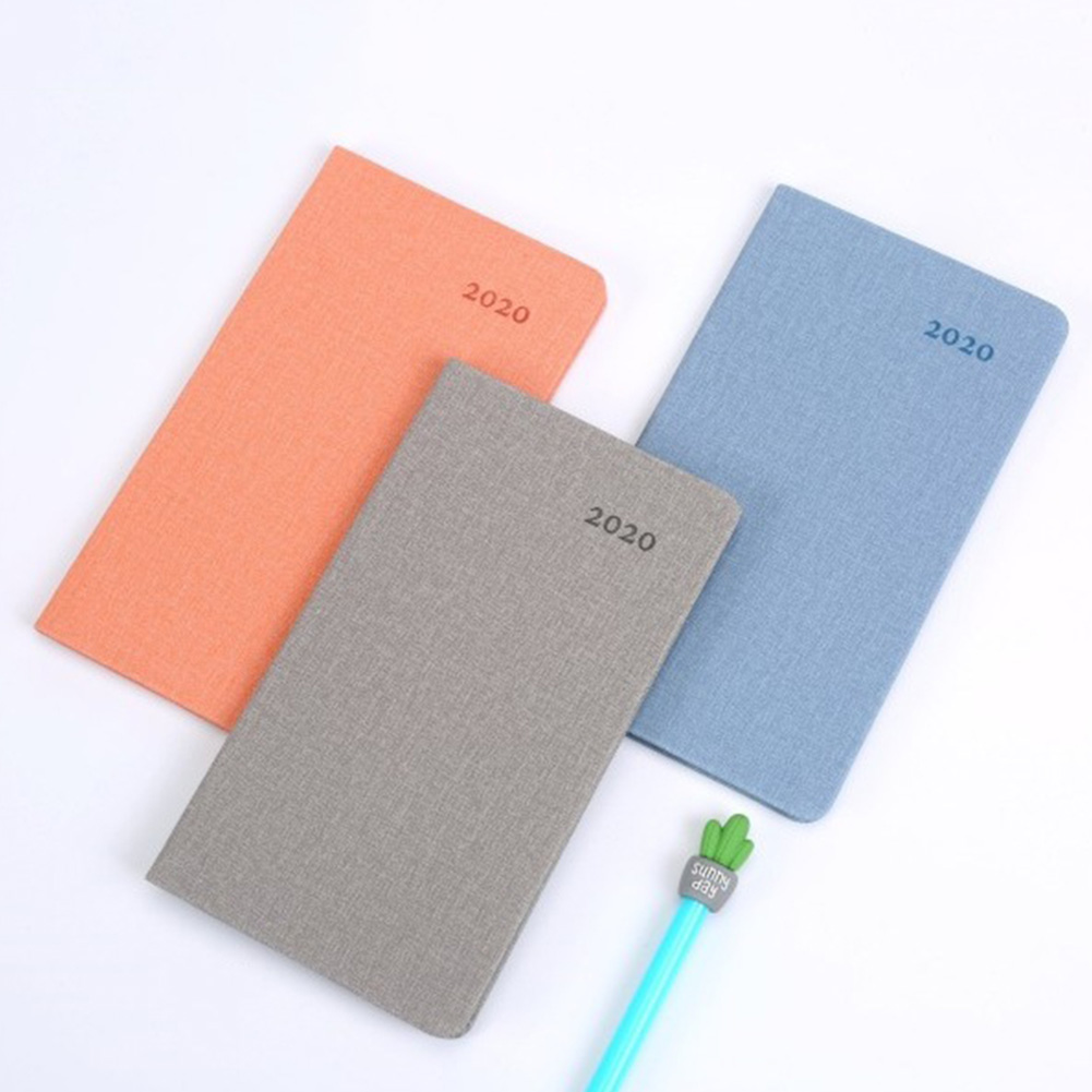 Months Diary Leather Notebook Year Calendar Monthly Planner Personal Agenda Planner Organizer Business Office Stationery