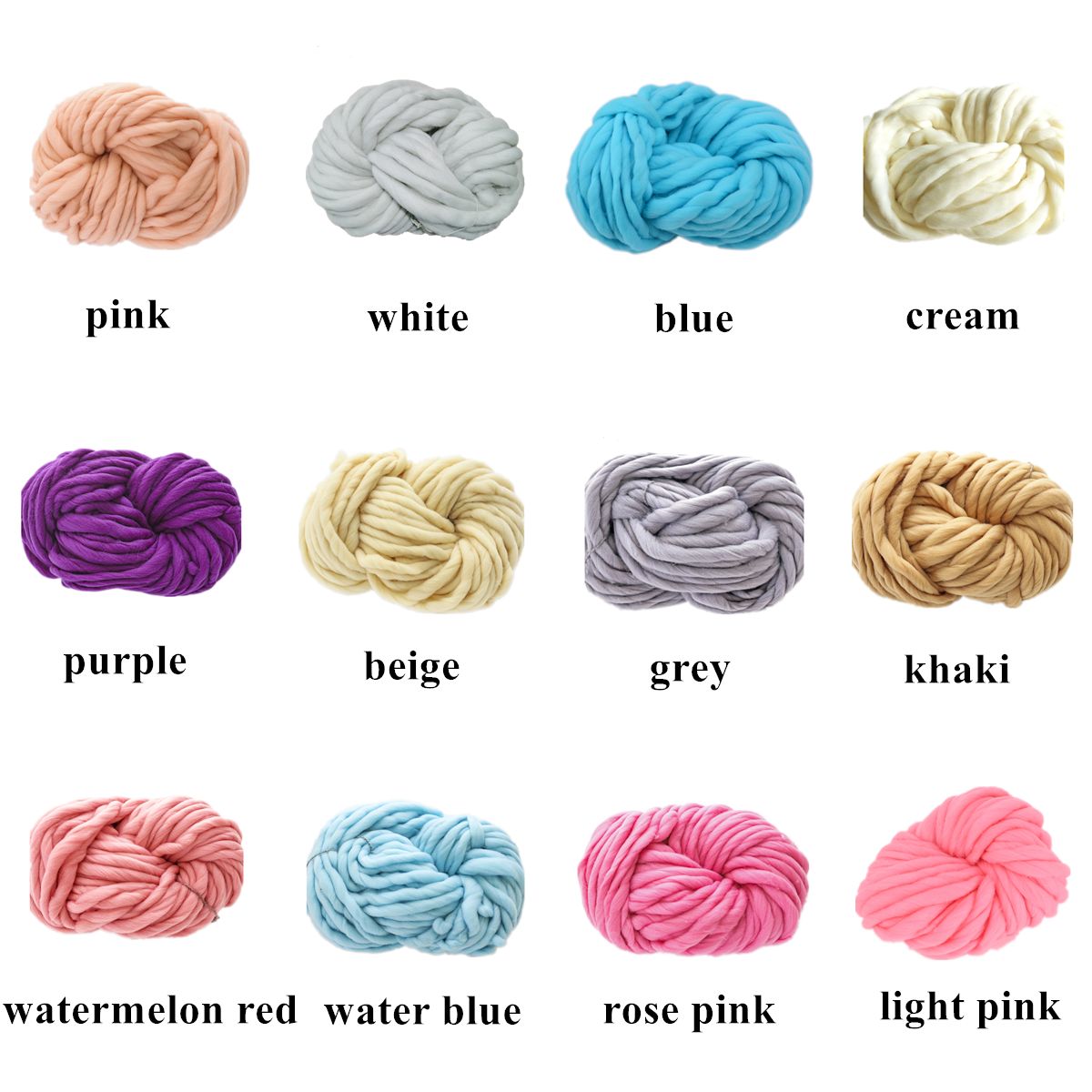 Grof Deken Bal Breien Draad Arm Gebreide Deken Grof Wol Garen Wol Dik Garen Bal Grof Wol Grof Garen