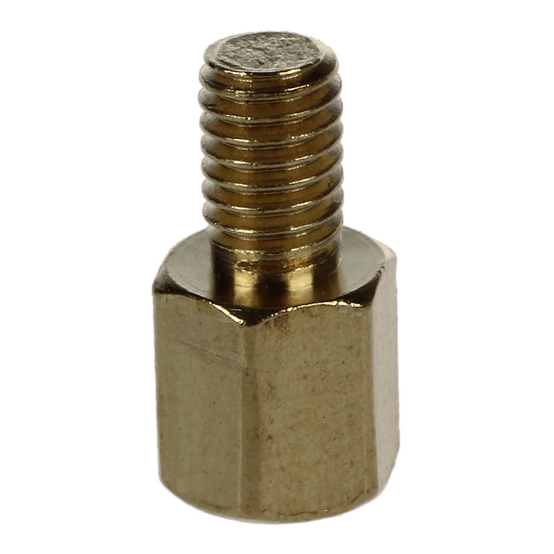 Espaciadores hexagonales de tornillo de latón, espaciadores de PCB, M3 macho x M3 hembra de 5mm, 50 Uds.