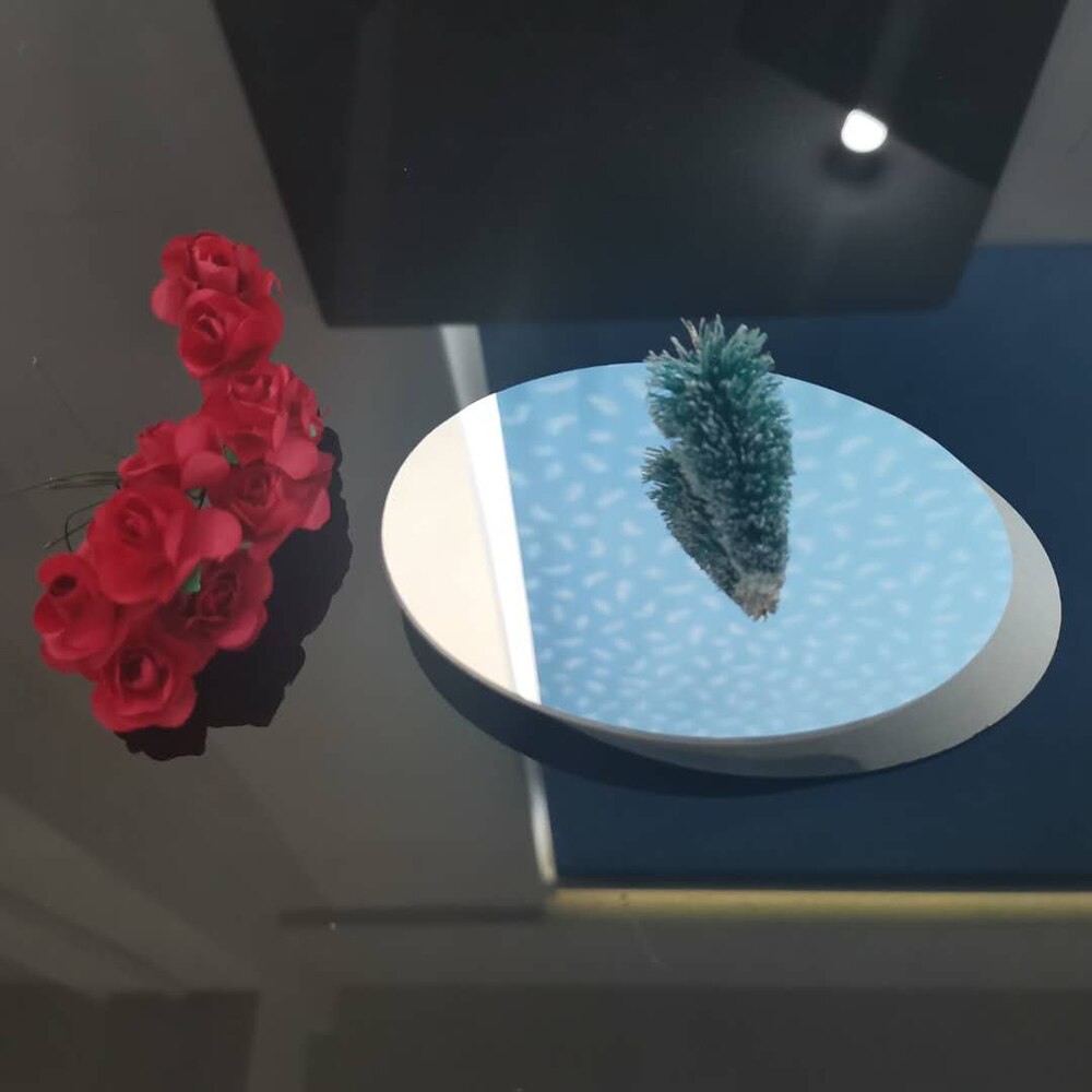 Newton Reflecting Telescope Dedicated Sub-Mirror Mirror Inclined Mirror Used As A Newtonian Telescope for Optical Axis Steering