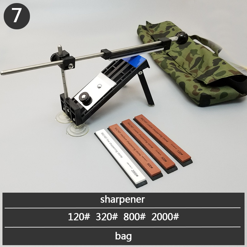 Sharpener Kitchen Knife Fix Fixed Angle with multi stones sharpening stone whetstone grind: 7-sharpener 4S