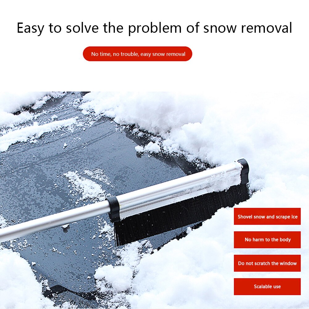 3 in 1 Extendable Snow Removal Toughness Electric Portable Winter Car Vehicle Snowing Windshield Portable Cleaner