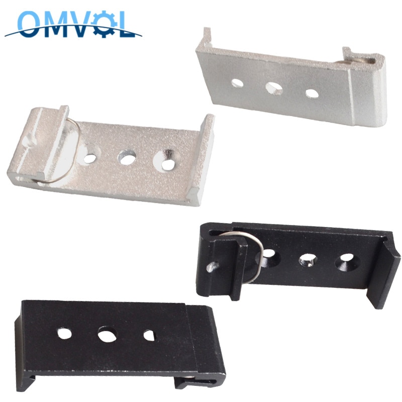 thumbnail image 2 of Metal Model 11)10pcs Fixed Clamp Fasten Clip For 35mm DIN Rail 2 of 11