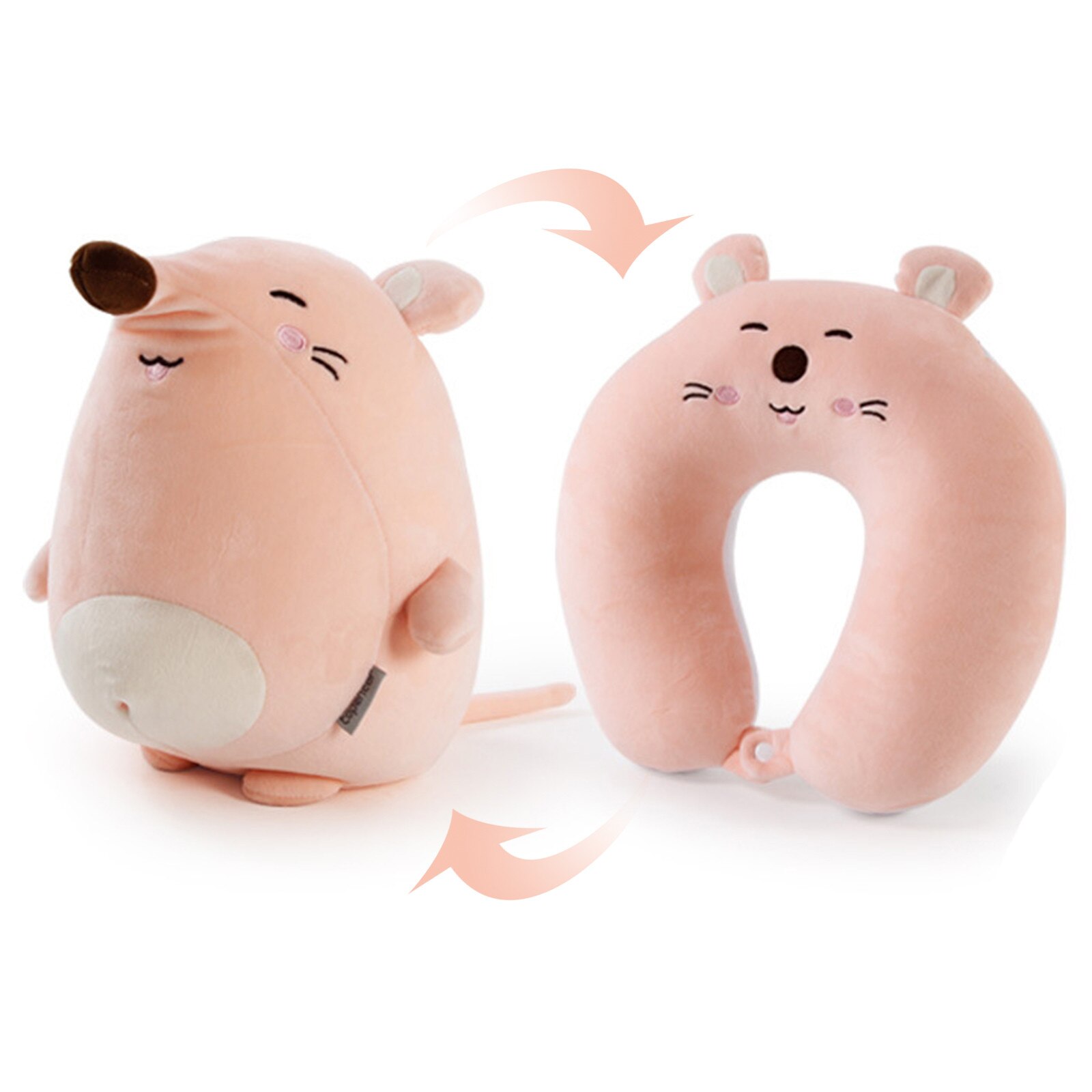 Plush Toy Cartoon Pillow Soft Dolls Adults Soft Comfortable Pillow Cartoon Indoor Animal Doll Pillow Hoilday Suffed Toys: A