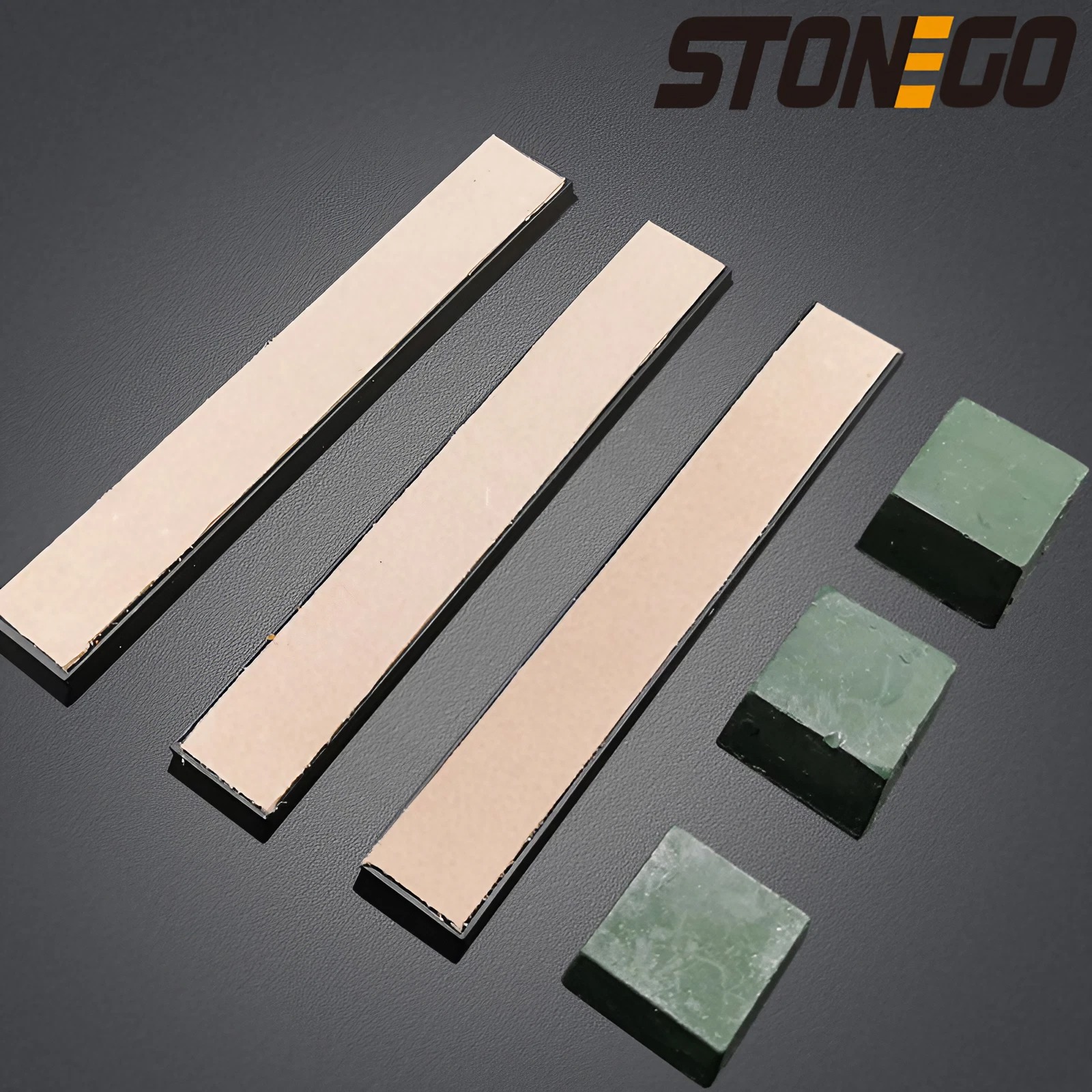STONEGO couteau polissage aiguiseur affûtage cuir affûtage strop composé couteau de meulage pâte polissage pâte affûtage outil