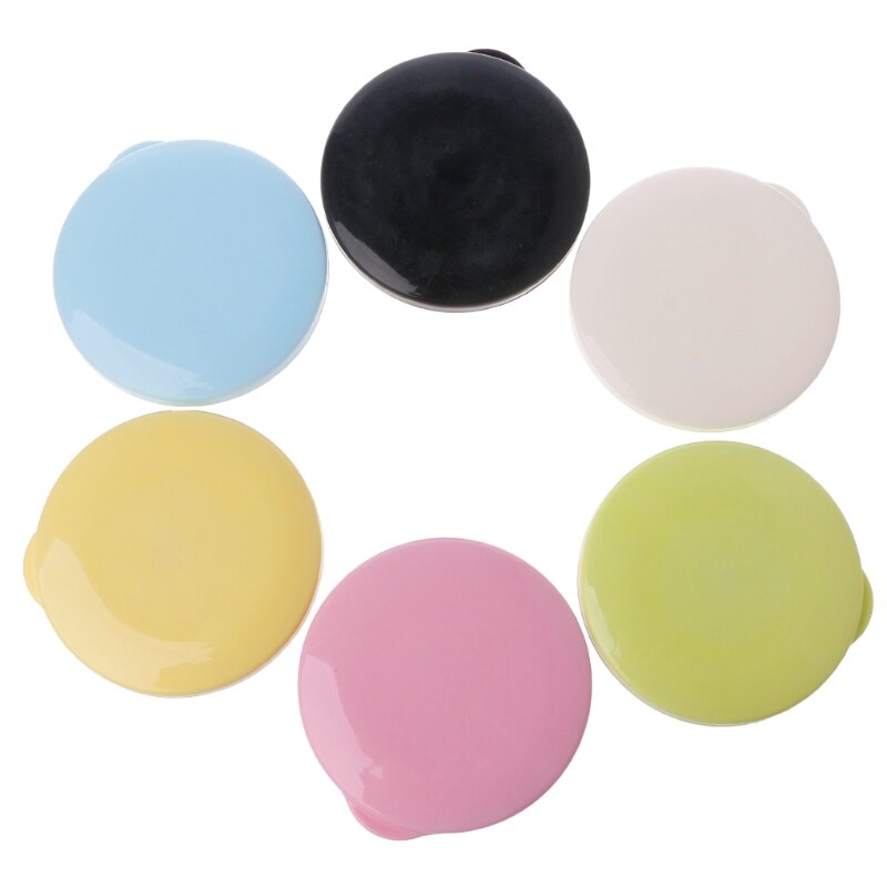 Boîte à savon de voyage ronde | Portable, salle de bain de voyage ronde