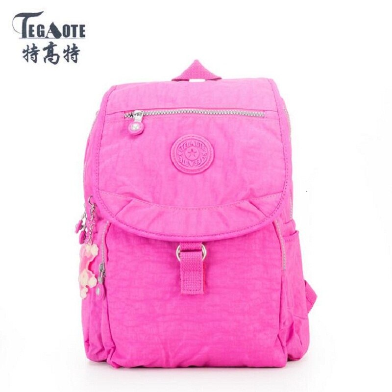 Mochila TEGAOTE de para mujer, mochilas de nailon de para jóvenes, mochilas bonitas para chicas adolescentes, bolso de hombro de colegio para mujeres, mochila