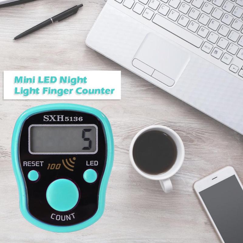 0-99999 tragbare Mini Hand Finger Ring übereinstimmen Zähler LCD Elektronische Digitale übereinstimmen Zähler Stich Marker Reihe für näHenne Werkzeug
