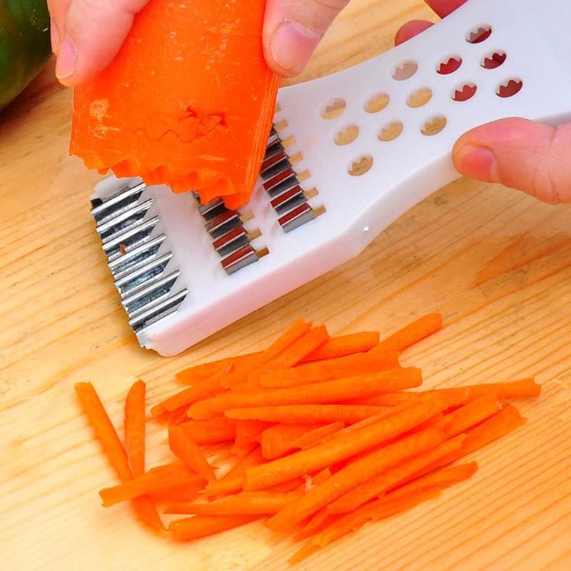 Agurkskiver salat køkken shredder ost frugt gulerodskærer rivejern moderne familie køkken værktøj multifunktionelt: Default Title
