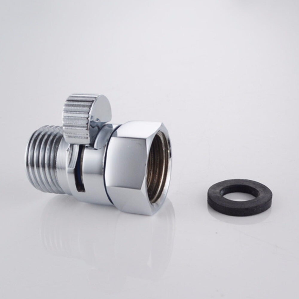 SBLE Shower Pressure Valve Solid Brass Water Control Valve Shut Off Valve for Bidet Sprayer or Shower Head Polished Chrome