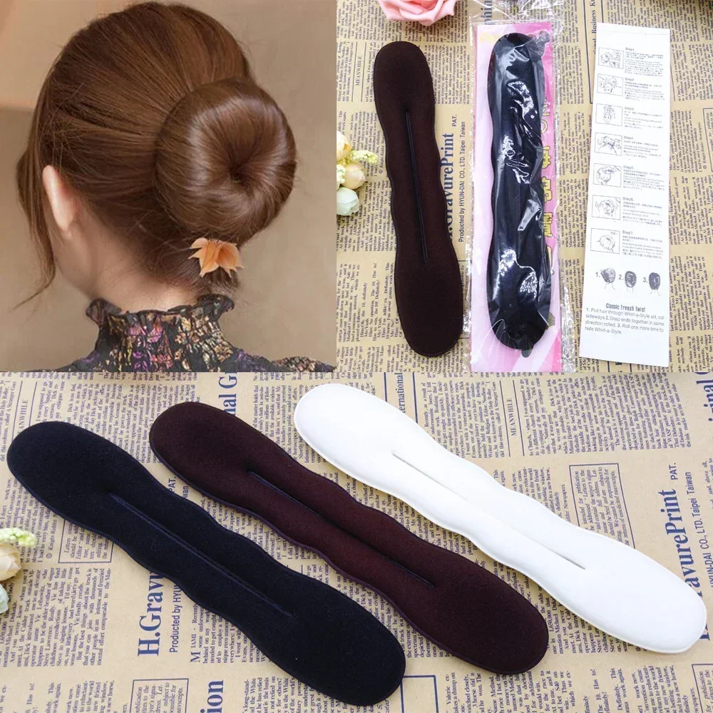 Peinado Clip de esponja mágica Rizador de moño de espuma Herramienta para hacer torcidos de peinado Accesorios para el cabello de estilo de dля в®лос
