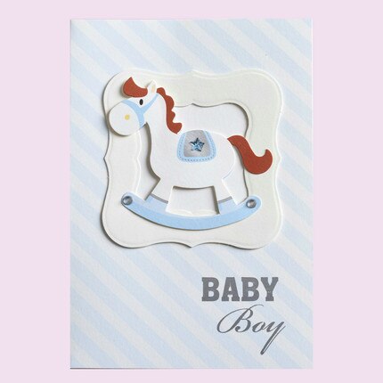 Eno Groet Baby Kaarten 3D Papier Jongetje Meisje Handgemaakte Kaarten Leuke Baby Mini Cards: MINI 1812 II 08
