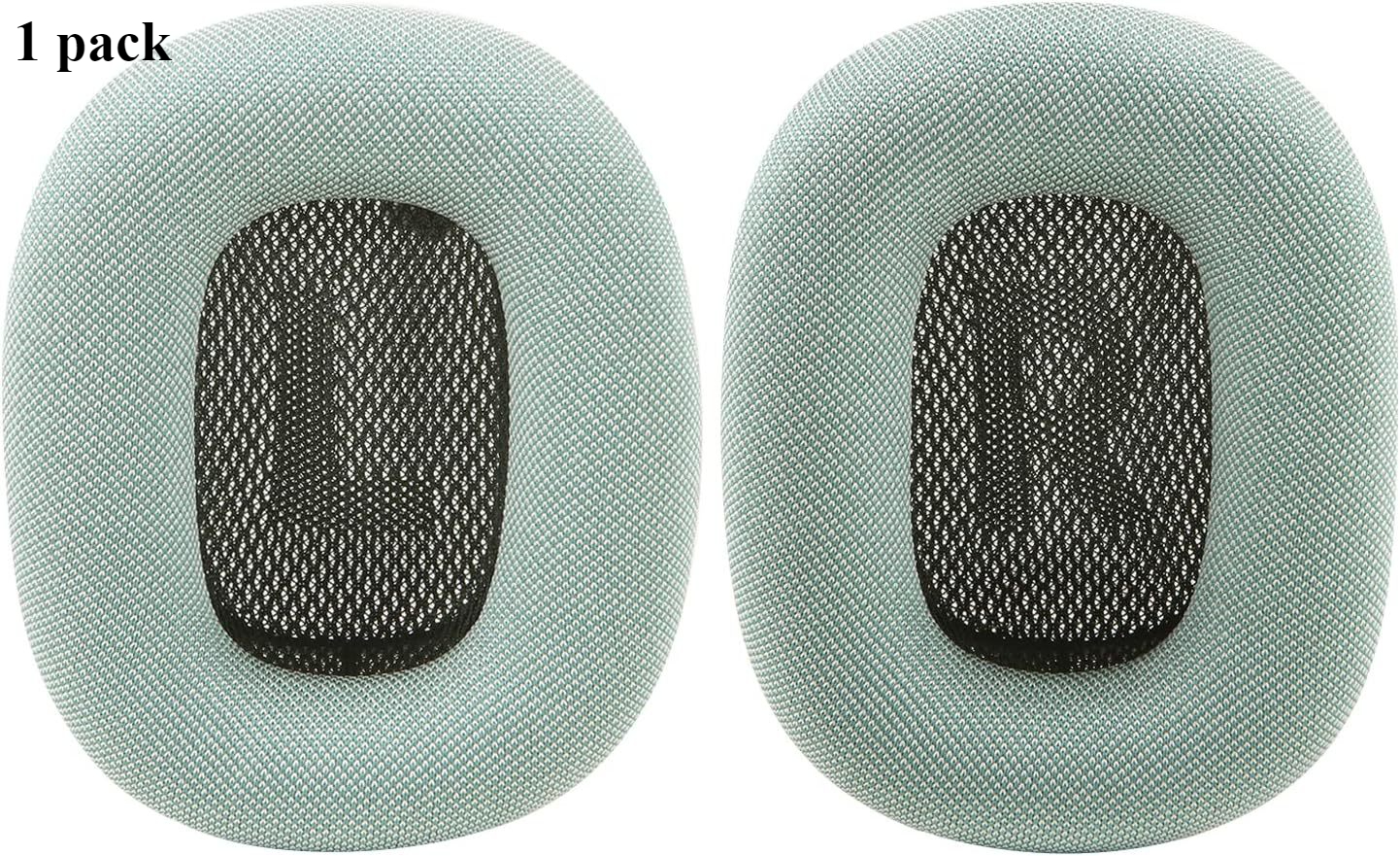 Geeignet für Apple Airpods Max am Kopf montierte Kopfhörer, Schwammhüllen, Ohrstöpsel, Proteinlederhüllen, Ohrpolster, Zubehör: green
