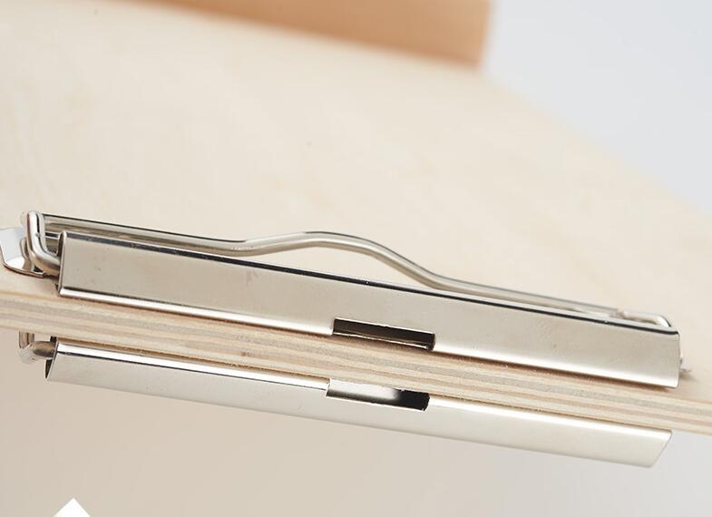 A4/ A5 Wooden Paper Clip Plate Stand Restaurant Menu Display Table Desk Top Sign Price List Paper Sheet Poster Snap Photo Clip