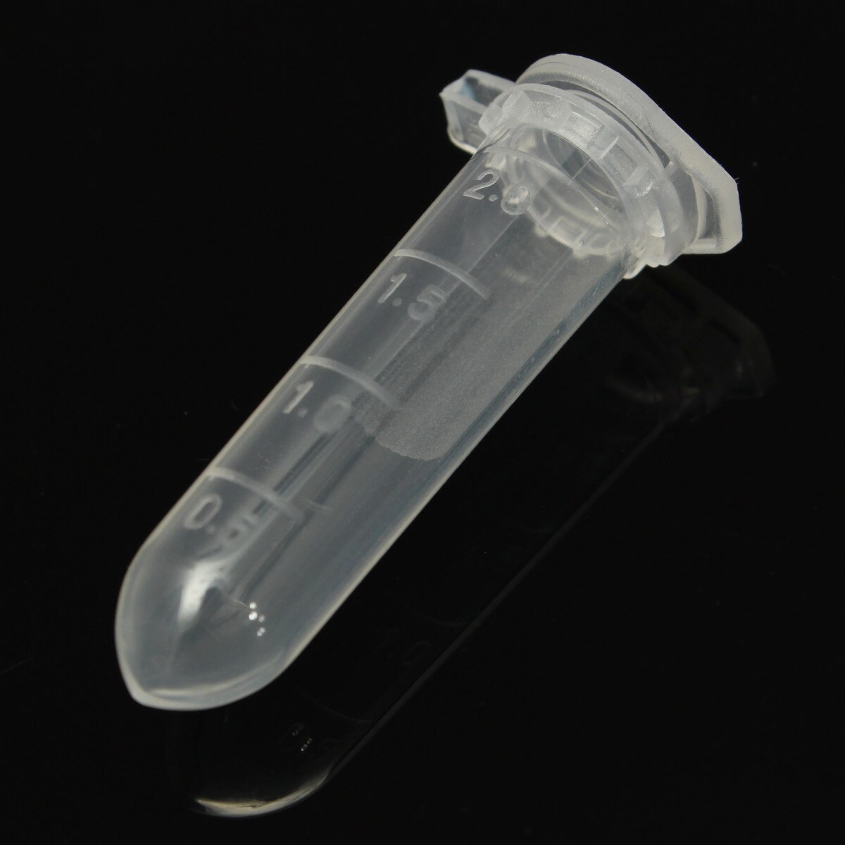 Recipiente para viales de plástico transparente, 2ML, tapón a presión, tubo de Micro centrífuga, tubo de prueba, Vial para muestras de laboratorio, suministros de muestras