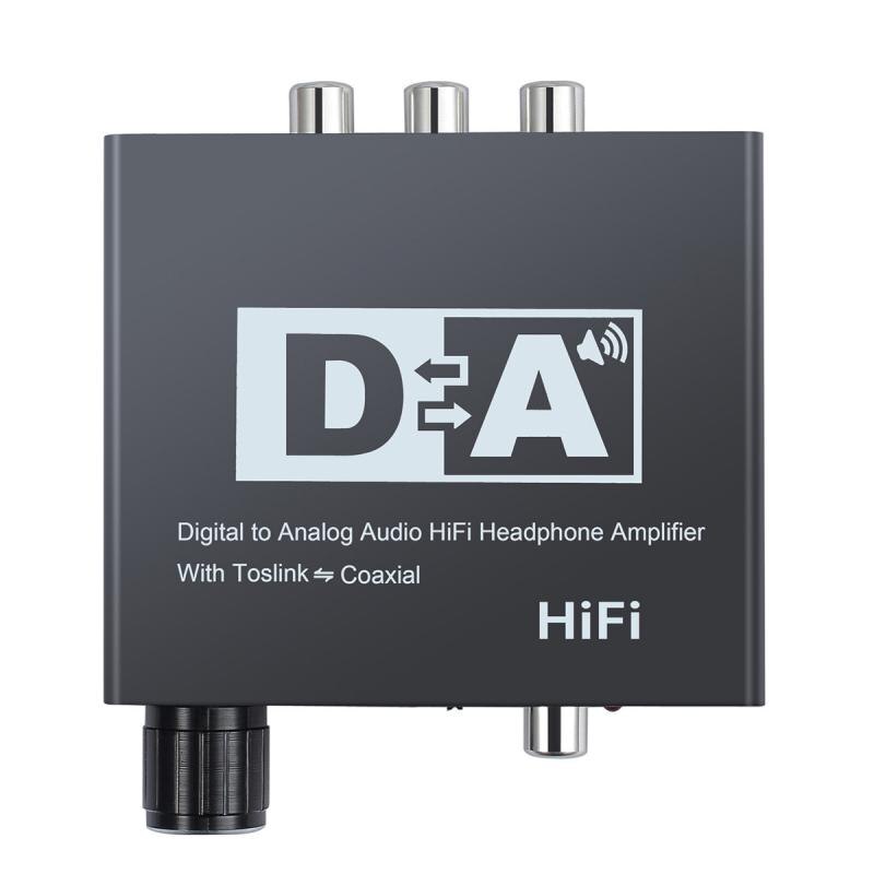 Usb dac smsl HiFi Digital Optical Koaxial zu TosLink Analog LR RCA 3,5mm Jack Audio Konverter richt