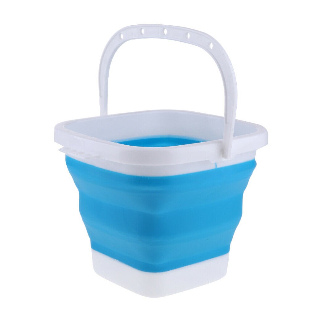 Cubo plegable para coche y furgoneta, lavabo para lavado de manos, 3L, para acampada, autocaravana, autobús, remolque, camión