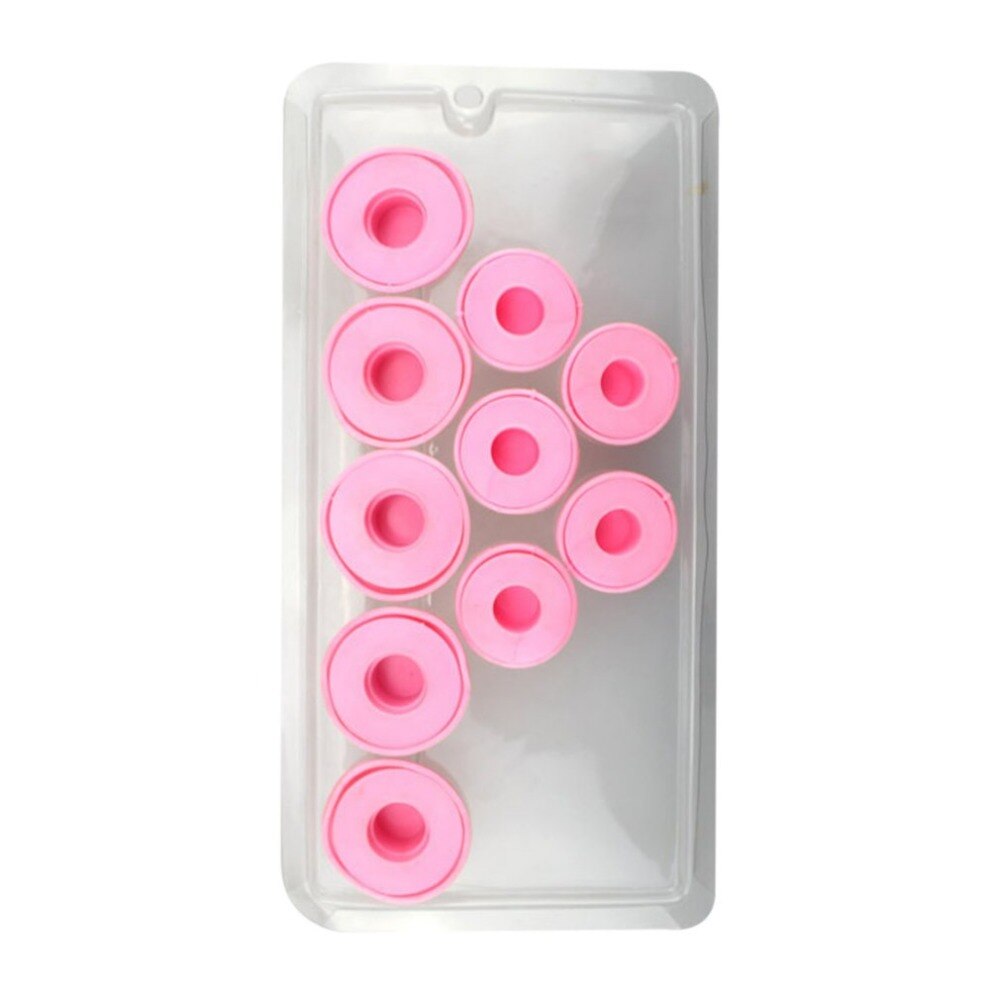 10 teile/los Pilz Frisur Rolle DIY Silikon Frauen Schlafen Glocke Curler Mädchen Haar Rollen Schönheit Haarpflege Styling Werkzeuge