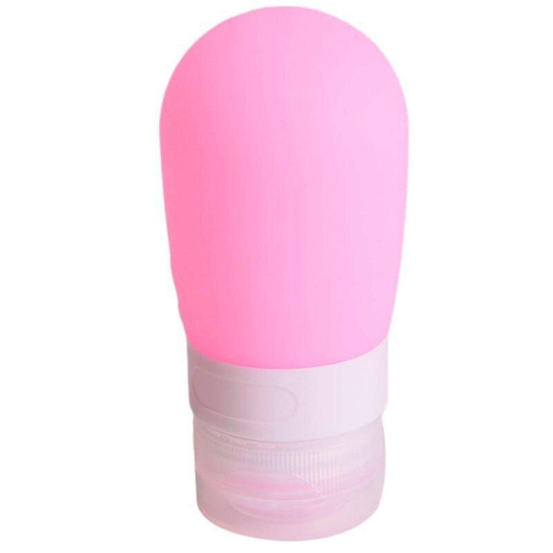 Shampooing de voyage Mini Portable Silicone | Bouteilles de shampooing de voyage, Gel de douche, distributeur de savon, Lotion de salle de bains, Tube de sous-bouteille, bouteilles vides: pink / 38ml