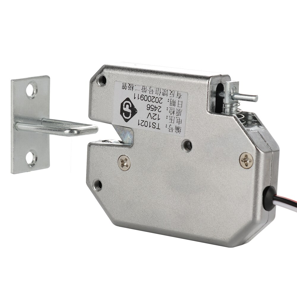 12V Electrical Lock Locker Electric Control Latch Drawer Switch Lock Smart Cupboard Case Safety Cabinet Anti-theft Door Lock