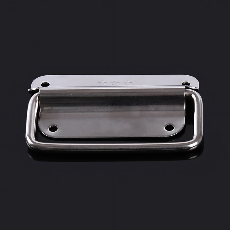 1pc Metal Spring Folding Activity Handle Recessed For Toolbox Suitcases Equipment Cabinet Pull Drawer Knobs Hardware Accessories