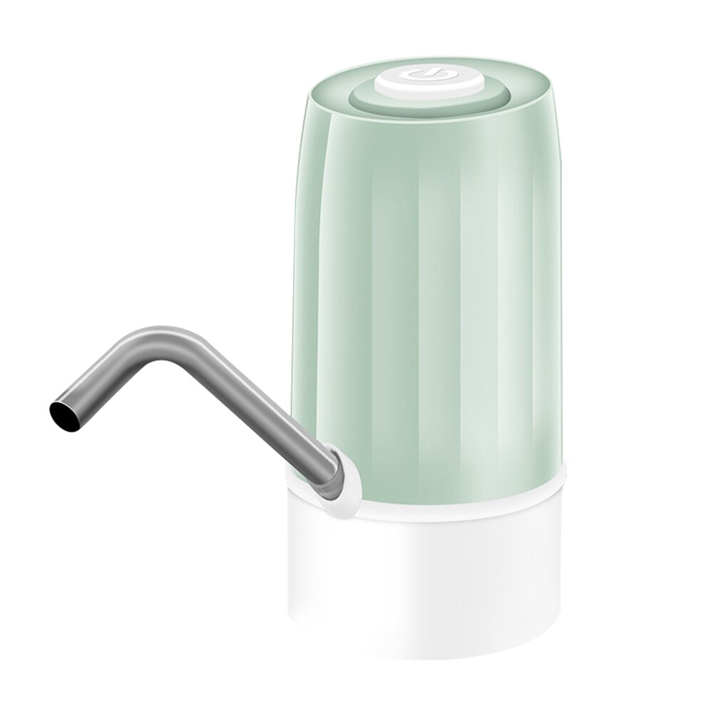 Dispensador eléctrico de agua para botella, carga USB portátil con dispensador de agua, automático, portátil: Verde