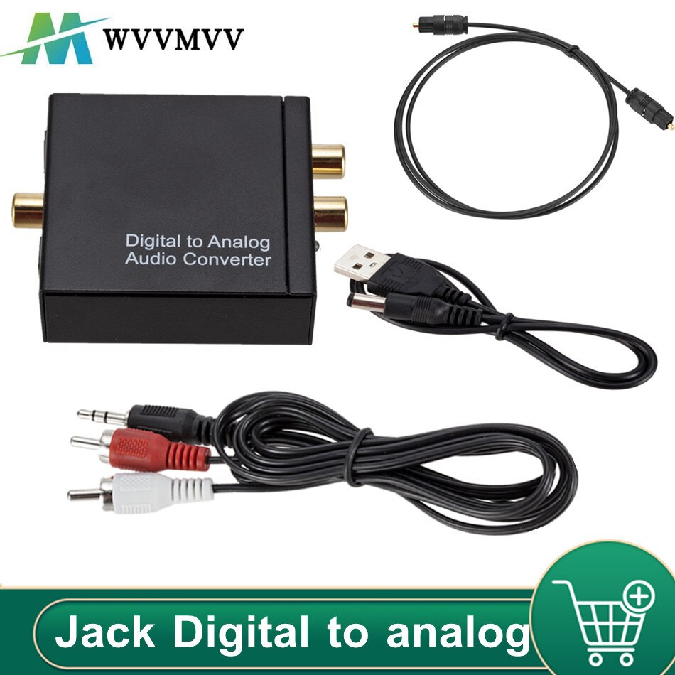 Shenruifa Draagbare Audio Converter Digitale Coaxiale Optische Vezel Naar Analoog R L Signaal Converter 3,5 Mm Jack Hifi Versterker Shenruifa Draagbare Audio Converter Digitale Coaxiale Optische Vezel Naar Analoog R L Signaal Converter 3,5 Mm Jack Hifi Versterker