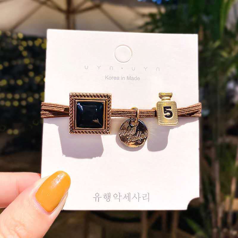 Trend Koreaanse Eenvoudige Duurzaam Chouchou Vrouwen Meisjes Elastische Haar Elastiekjes Holder Accessoires Tie Haar Touw Ring Hoofdtooi