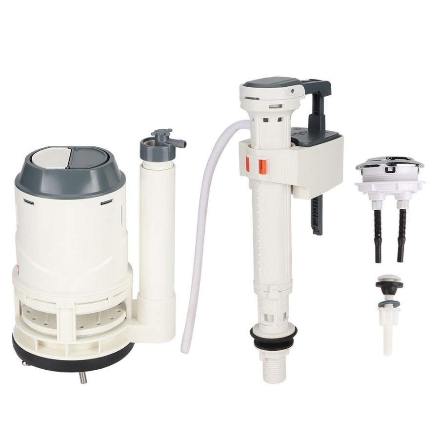 Large Diameter Toilet Fill Valve Flush Valve Button Replacement Kit Bathroom Accessories