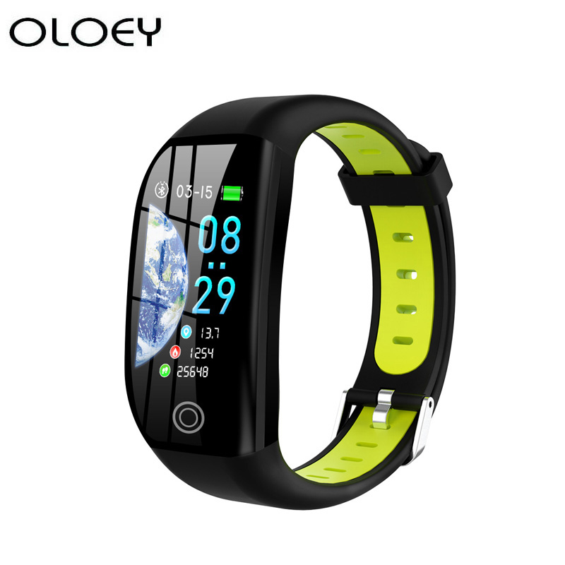 Reloj inteligente F21, pulsera con pantalla TFT de 1,14 pulgadas, BT4.0, IP68, resistente al agua, con temporizador, alarma de Fitness, cámara, para Android