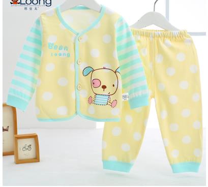 Baby spring cotton underwea 3: Yellow / 3M