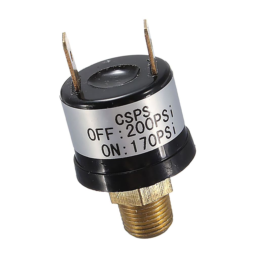Train Horn Compressor Air Pressure Switch 12V 170PSI~200PSI High Performance