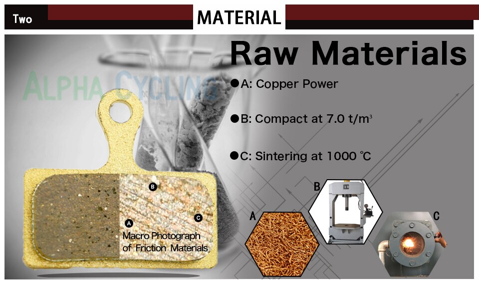 Bicycle Disc Brake Pads for SRAM Red 22 B1, Force 22, CX1, Rival 22, S700 B1 Hydraulic Disc Brake, 4 Pairs, Gold Full Metal