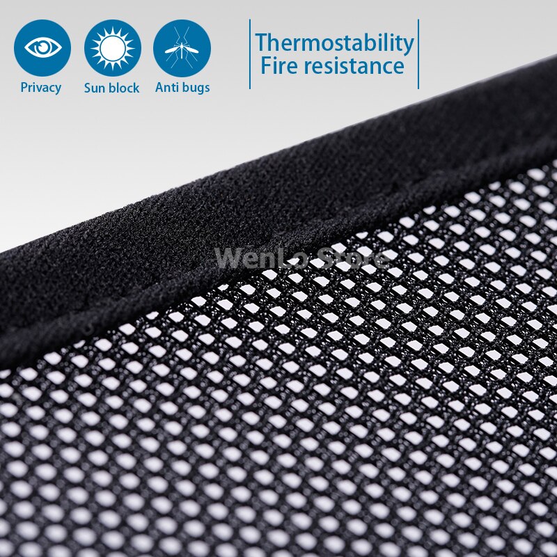 WENLO 2Pcs Magnetic Car Front Side Window Sunshade For Mazda CX-3 CX-4 CX-5 CX-7 CX-8 CX-9 CX 3 4 5 7 8 9 sun protector curtain