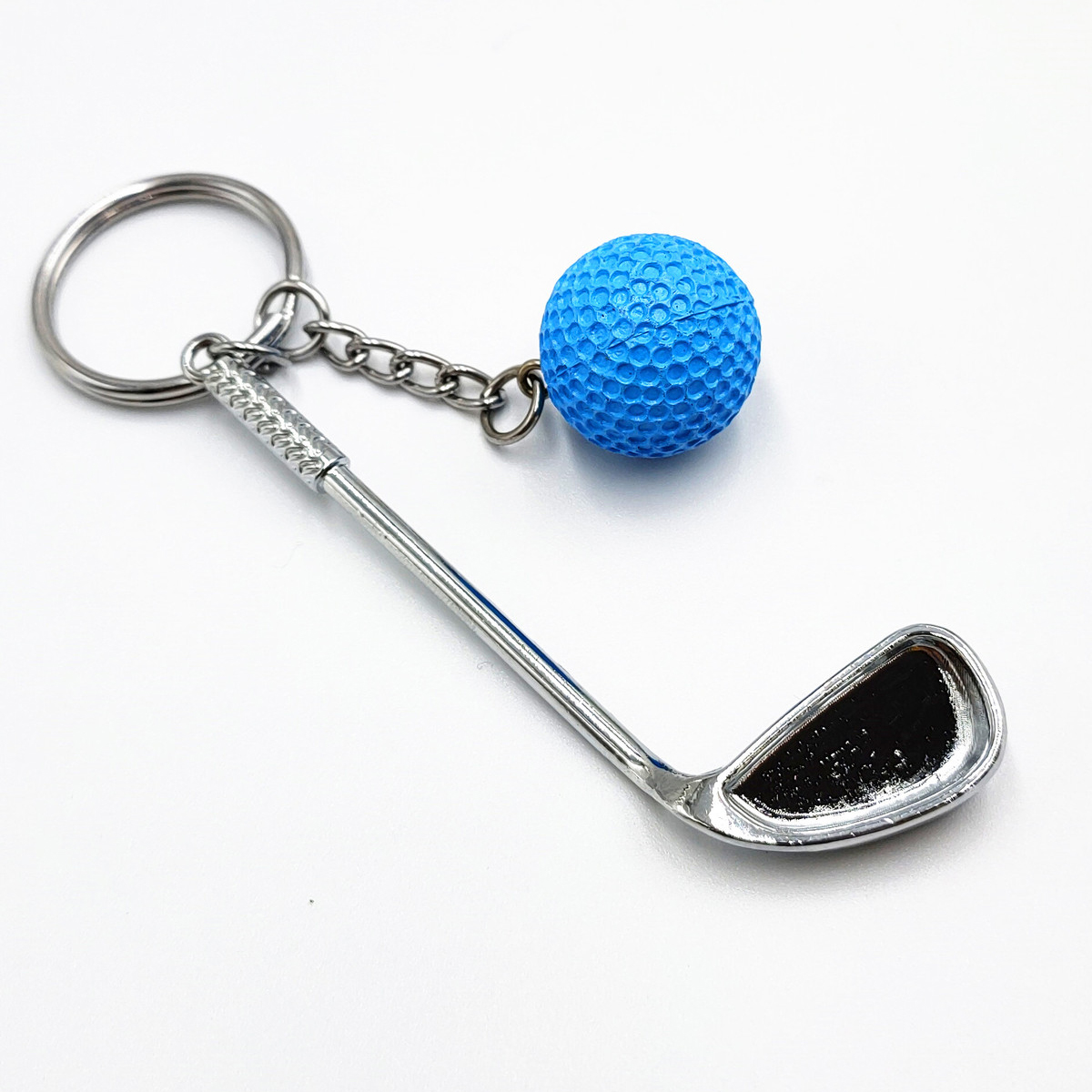 Mini llavero con colgante de raqueta de tenis, bonito llavero deportivo, buscador de anillos, accesorios Holer, para fanáticos de adolescentes: Negro