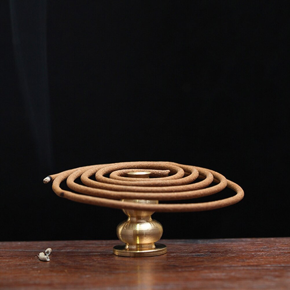 1Pc Draagbare Wierookbrander Wierookvat Hoge Wierook Plug Legering Koper Wierook Houder Kan Worden Vaste Wierook Spoel