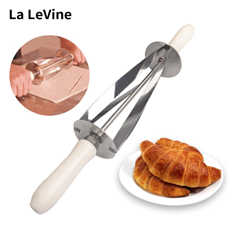 Rvs Roller Croissant Snijder Ronde Mes Voor Maken Croissant Bakkerij Gereedschap Voor Gebak Gebak Snijders Keuken Gadgets