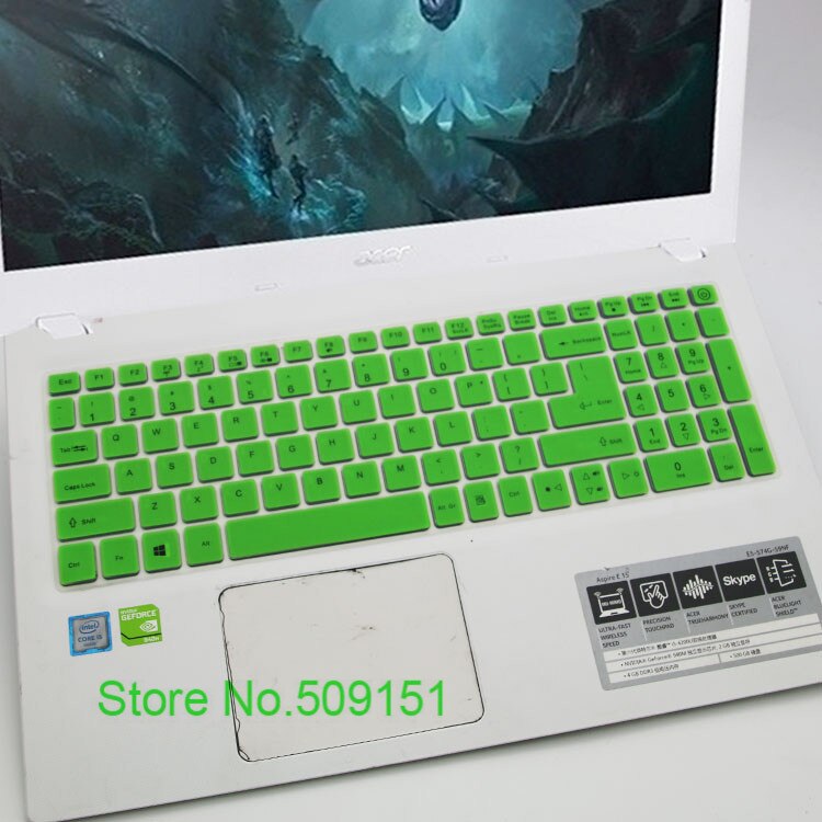 15.6 inch keyboard Silicone keyboard cover Protector for Acer Aspire e15 E5-573G E5-573 E5 573G V3-574 F5-572 TMP257