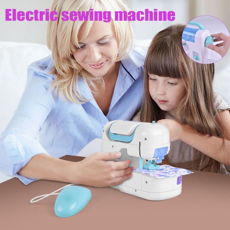 Electric sewing studio machine sewing intellectual activity toys girls simulation small appliances sewing machine toys