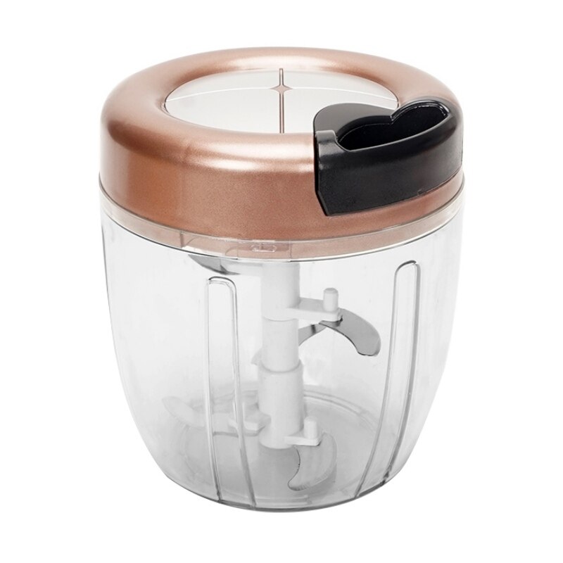 Manual Food Chopper Household Vegetable Choppers Shredder Multi-function Food Processor Meat Machine Crusher: C