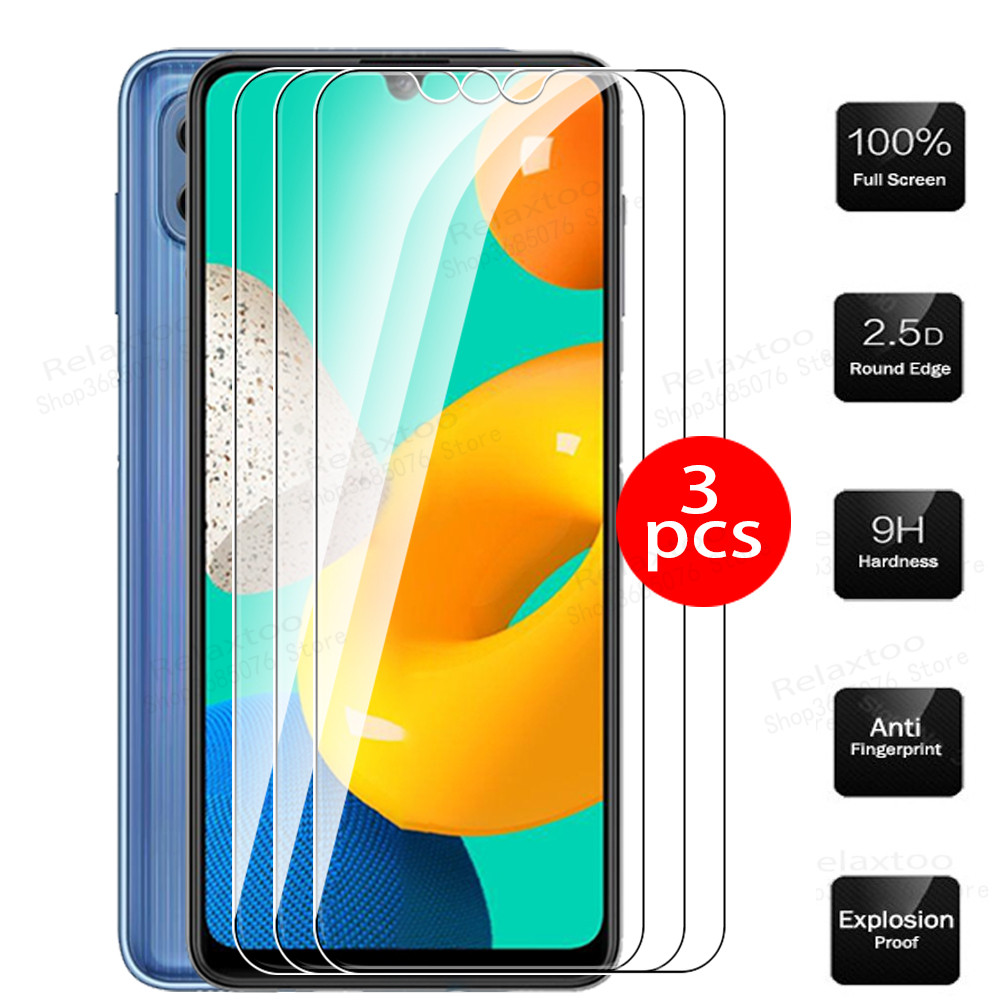 3 pezzi di vetro protettivo originale per samsung m32 2021 custodia per samsung galaxy m32 m 32 32 m vetro temperato samsungm32 cover per telefono