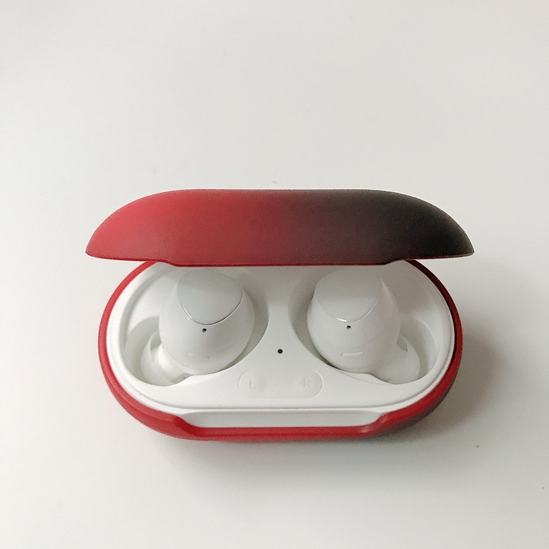 Gradient matte harde plastic hoes voor samsung galaxy buds+ plus oordopjes, beschermhoes voor galaxy buds hoesje: Galaxy buds plus / T1