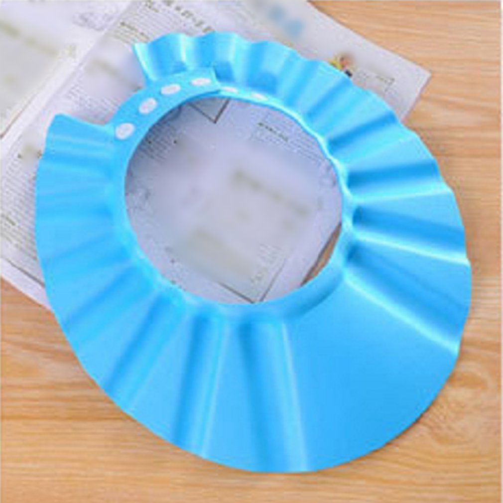 Verstelbare Baby Shower Cap Baby Kids Kinderen Bad Shampoo Shield Hat Hairwash Hittebestendigheid Waterdicht