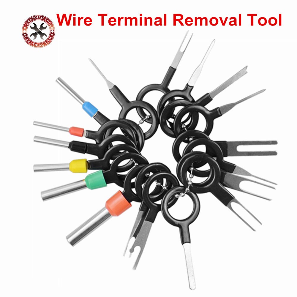 Car Terminal Removal Kit Wiring Crimp Connector Pin Extractor Puller Terminal Repair Tools Wire Terminal Kit