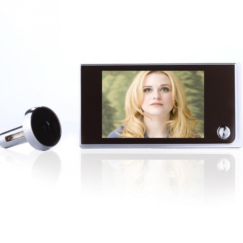 Multifunction Home Security 3.5inch LCD Color Digital TFT Memory Door Peephole Viewer Doorbell Security Camera Brand