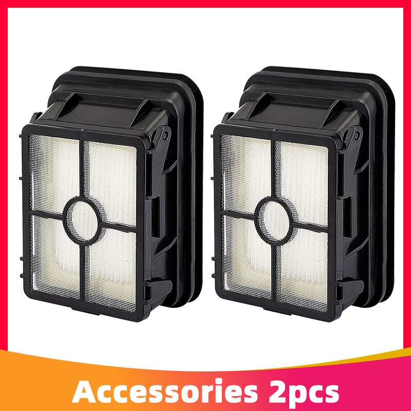 Filtre Hepa et rouleau brosse pour sol, tapis pour aspirateur,adaptés aux modèles Bissell Crosswave 1785 1866 1868 2303 2305 2306, et pour éliminer les poils d'animaux de compagnie,: 2 Filters