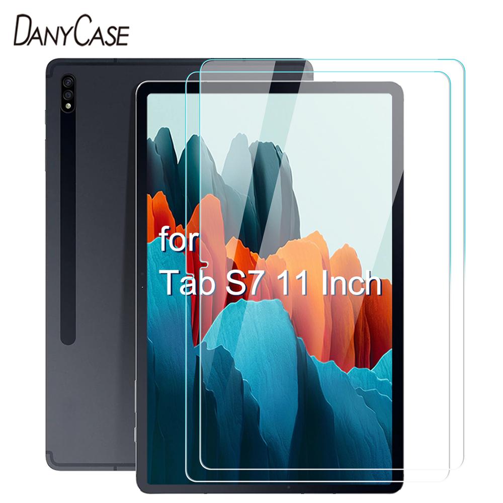 2 PCS Tempered Glass Protective Film For Samsung Galaxy Tab S7 11 Screen Protector Anti Scratch Protection For S8+ 12.4inch